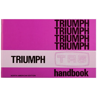 Instruktionsbog TR6 US 1974