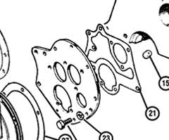 Pakning til frontplade Mini, Minor, Sprite Midget* (2)