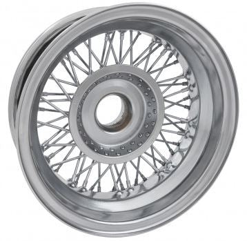 Trådhjuls fælg rustfri til Spitfire 13"x4,5 (3)