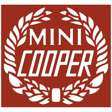 Mini Cooper stafering i hvid