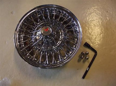 Trådhjulsfælg - bolt on MGB - 5,5" x 72 (2)