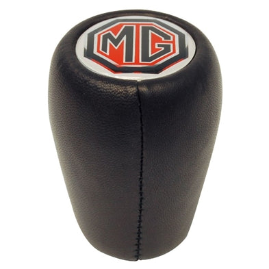 Gear knop i læder m. MG logo