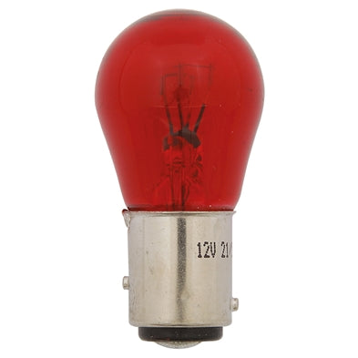 Rød Pære 2 polet 12V 21/5 WATT (2)