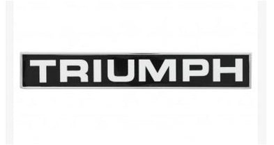 TRIUMPH skilt til bagklap / selvklæbende