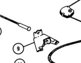 Håndbremse kompensator beslag Mini fra 1976 * (3)