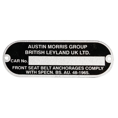 Typeplade Austin Morris Group
