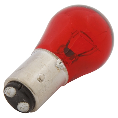 Rød Pære 2 polet 12V 21/5 WATT