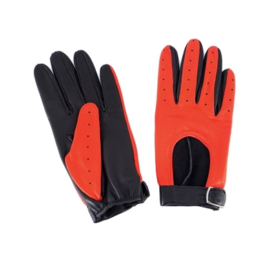 Donnington glove red/blk lady