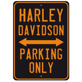 HARLEY PARKING ONLY 21x30 cm