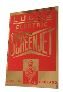 Label til Lucas sprinklerbeholder