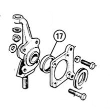 O ring inderst v. forhjulsnav Spitfire mfl. * (2)