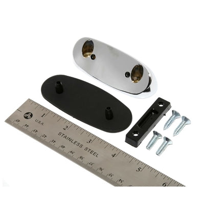 Krom fod til spejl GAM216A & 215A (1)