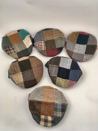Vintage Cap i Patchwork Tweed Signature Cap (2)