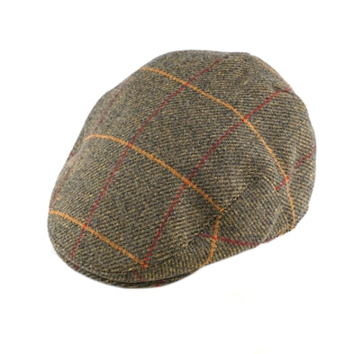 Sixpence cap waterproff grøn m/røde/orange