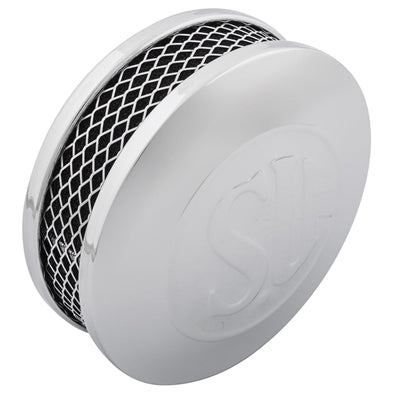 Luftfilter HS4 krom med SU logo (1)