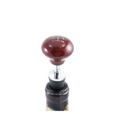 Gearknop vinflaske stopper i rosentræ (1)