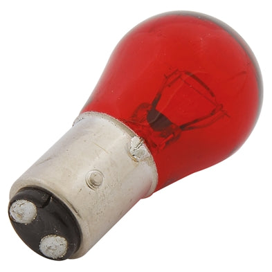 Rød Pære 2 polet 12V 21/5 WATT   (1)