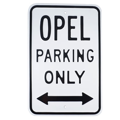 Opel parking only