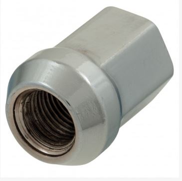 Hjulmøtrik krom 1/2" gevind til Minilite MGB (2)