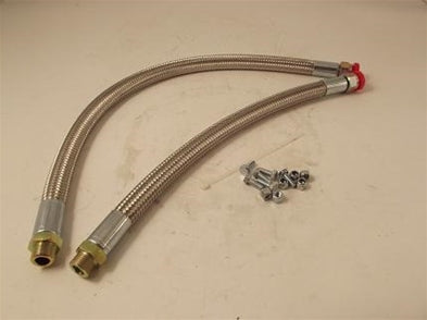 Oliekøler slangesæt med stålnet 92-00 12A motor