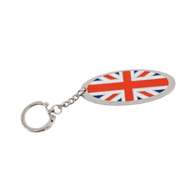 Nøglering med Union Jack