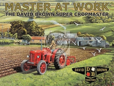 David Brown master at work metal 30x40cm