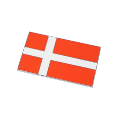 Emaljeemblem Dannebrog 6,5 x 4 cm  (1)
