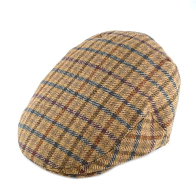 Gamekeeper Cap lysbrun med tern