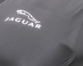 Støvdækken XL i sort m logo Jaguar XJ Serie 2 (2)
