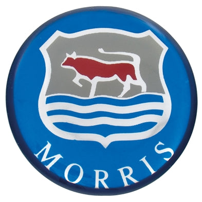 Logo Moris 28mm til. f.eks. gearstangsknop mv.