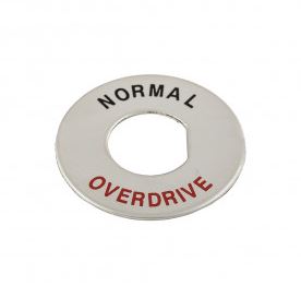Overdrive skilt til instrumetbords kontakt MGB (1)