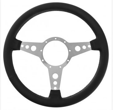 Læderat 14" sort læder Tourist Trophy
