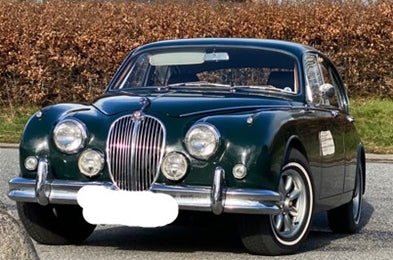 Støvdækken XL i sort m logo Jaguar XJ Serie 2 (3)