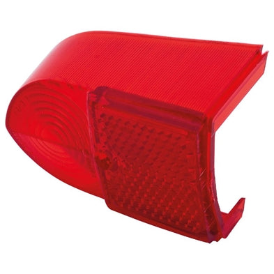 Baglygteglas rød venstre Mini Mk1 (1)