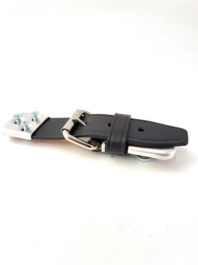Læderrem i sort til hjelmen oe "WORKS" kvalitet (1)