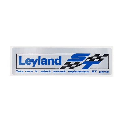 Leyland klistermærke til ventildæksel