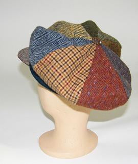 Lady Vintage Cap Patchwork tweed Signature Cap