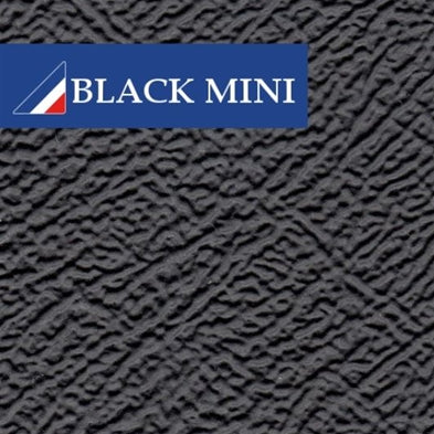 Trim sæt Mini Mk1 m. oval instrument - sort vinyl (2)
