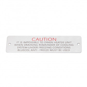 Caution skilt varmeapperat (2)