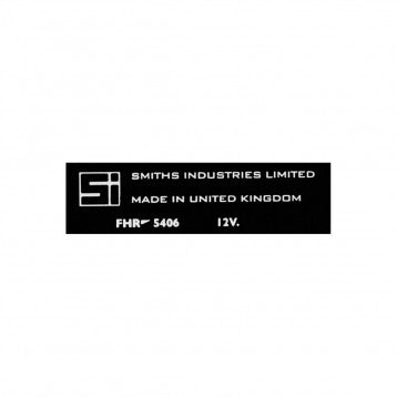LABEL SMITHS HEATER 