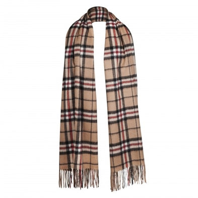 Camel Thomson sjal i blød lambswool 200x70 cm