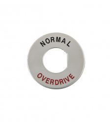 Overdrive skilt til instrumetbords kontakt MGB (2)