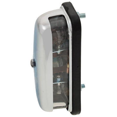 Nummerplade lampe i krom (3)