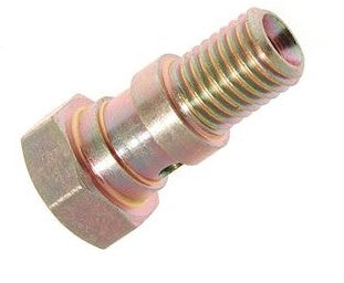 Banjo bolt for rocker feed kit