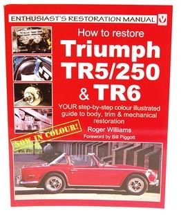 Restaurerings manual TR5/250  & TR6