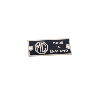 MADE IN ENGLAND skilt