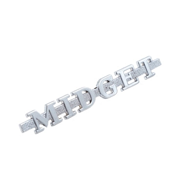 Midget logo bagsmæk S/M 1961-70