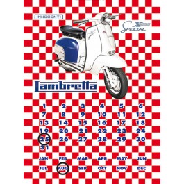 Lambretta X200 evighedskalender