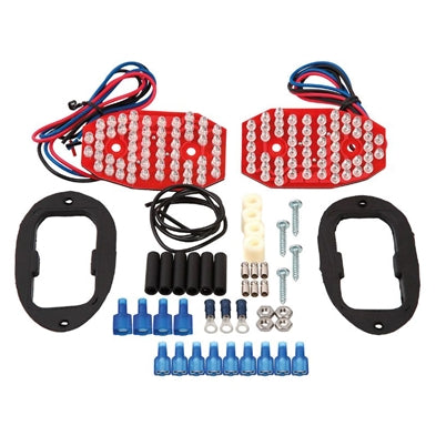 LED baglygte indsats SM, TR2, MGA, Jaguar (1)