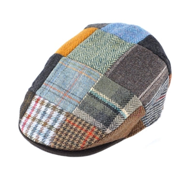 Vintage Cap i Patchwork Tweed Signature Cap (1)